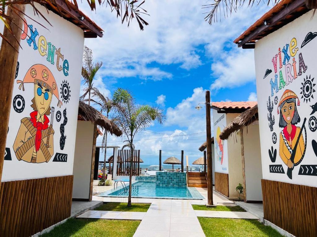 Flats Villas Litoral Sul - Praia Pontal Do Peba - Piacabucu - Al Экстерьер фото